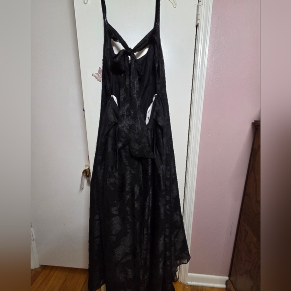 Azazie Open Back Floor Length Gown - Picture 4 of 8